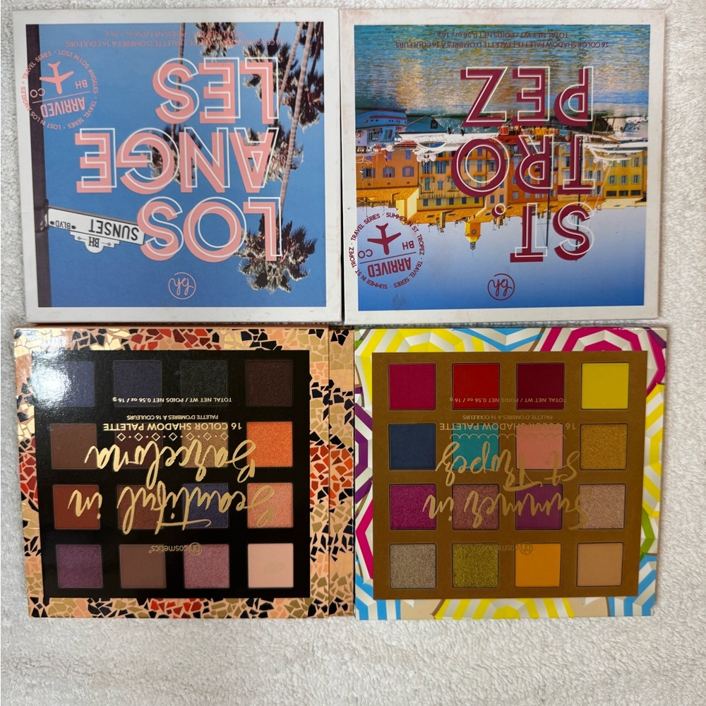 BH Cosmetics Travel Series Eyeshadow Collection
